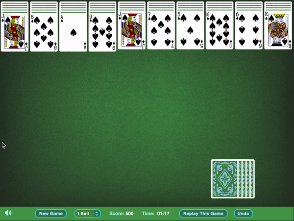 spider solitaire strategy
