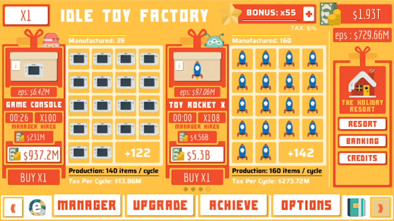 Idle Toy Factory Gameplay ng Laruang Factory