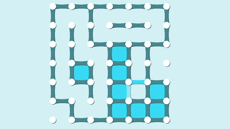 Dots and Boxes Trò chơi hai người chơi