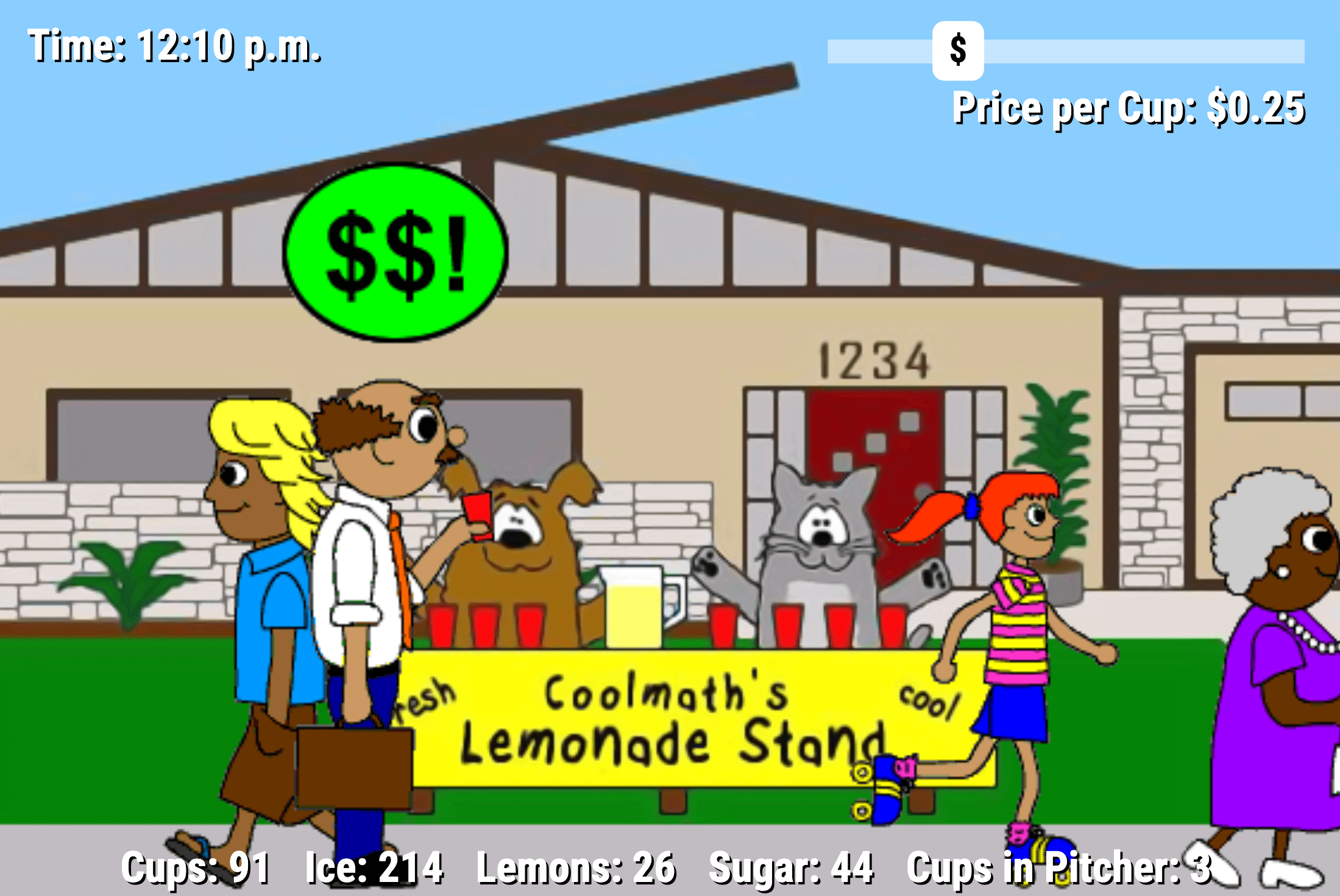 Trò chơi gốc Blog Lemonade Stand