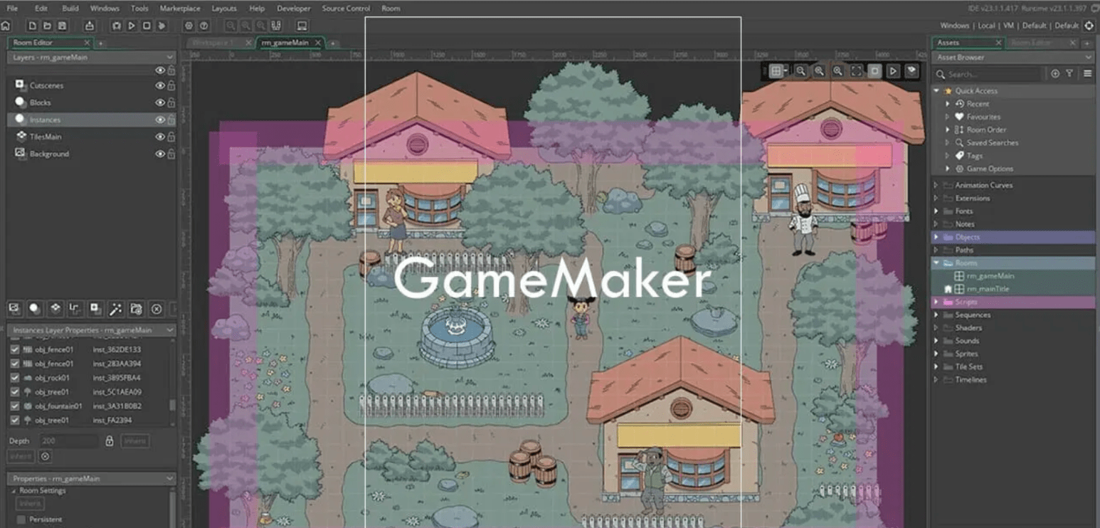 Game Maker Game Development Programs