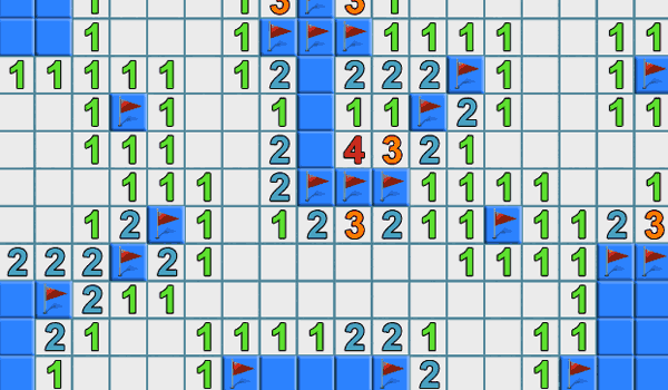 Minesweeper gameplay