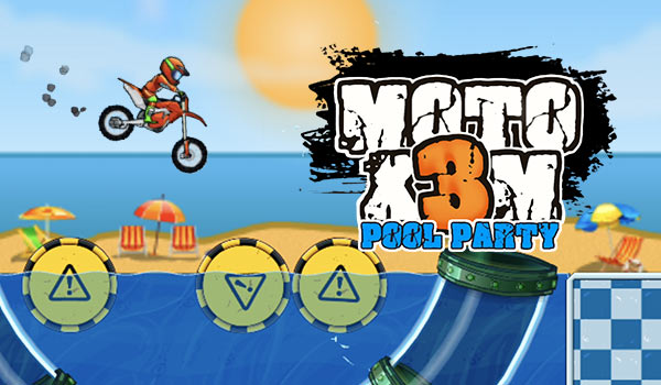 Moto X3M 5: Pool Party - Play it on Poki 
