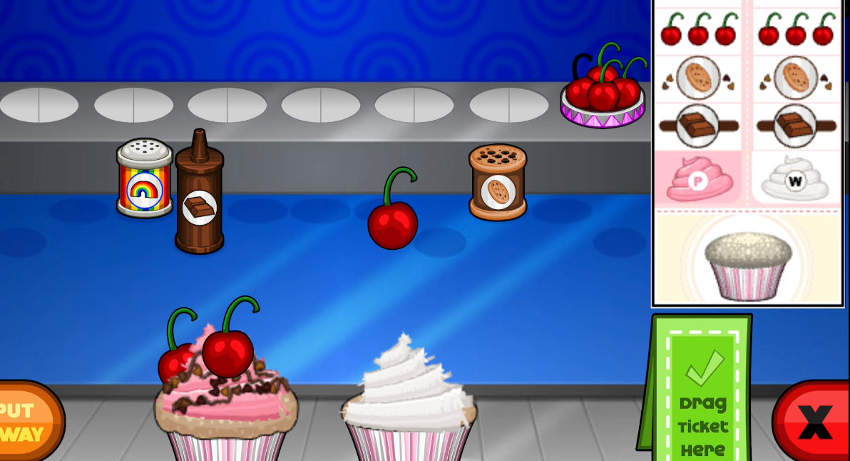 Papas Cupcakeria Gameplay