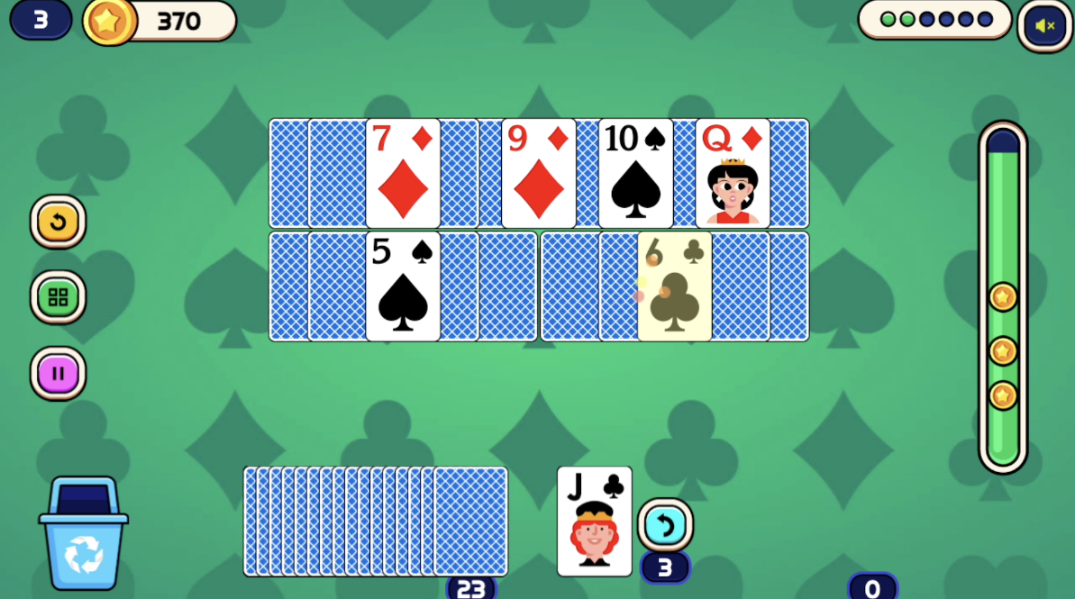 Pyramid Solitaire Gameplay