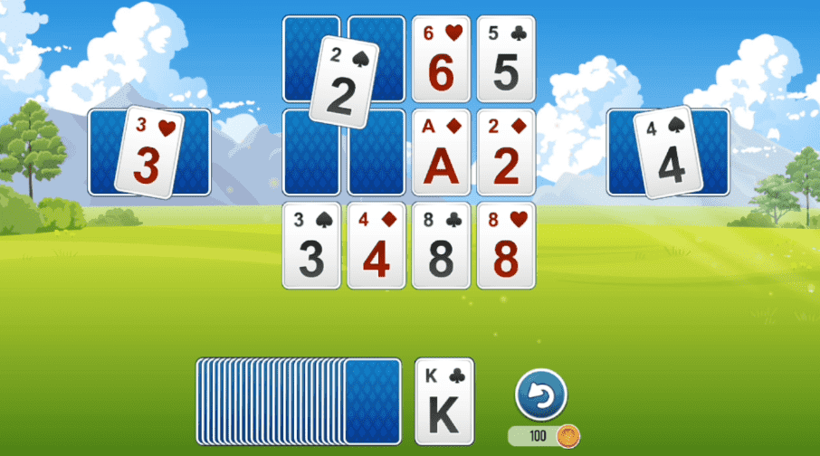 Solitaire - Play Online at Coolmath Games