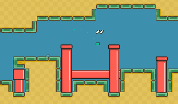 Big Flappy Tower Tiny Square gameplay