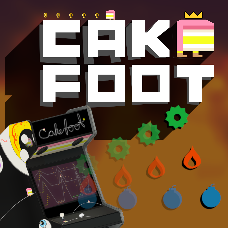 Play Cakefoot online
