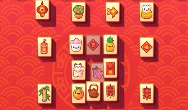 Chinese New Year Mahjong Game Screenshot