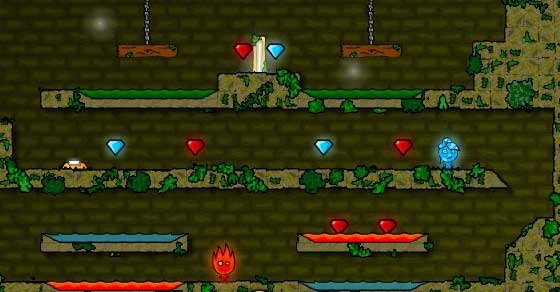 Fireboy And Watergirl In The Forest Temple Play It Now At Coolmathgames Com