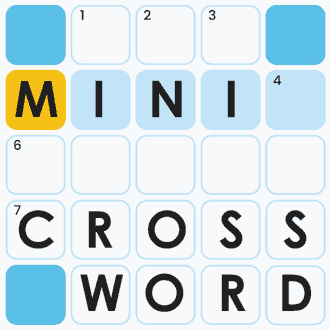 Play Mini Crossword online