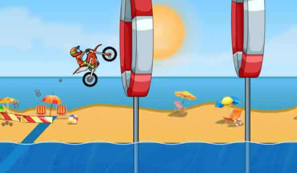 Moto X3M Pool Party - Play It Now At Coolmathgames.com