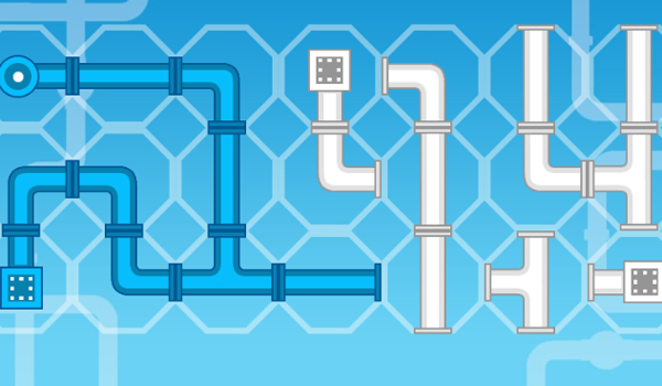 connecting the pipes in pipe master