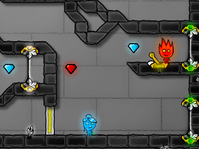 Fireboy and Watergirl in the Forest Temple  Free Online Math Games, Cool  Puzzles, and More