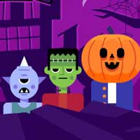 Play Spooky Tripeaks online