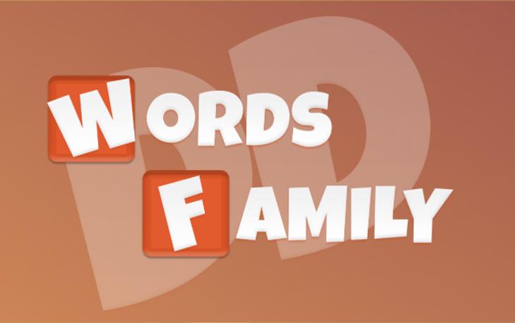 安排，连接，拼写：如何玩单词家庭