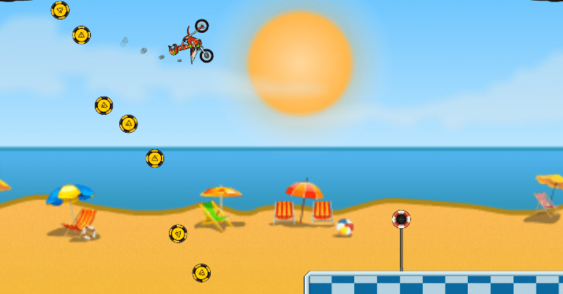 Moto X3M Pool Party - Play it Online at Coolmath Games