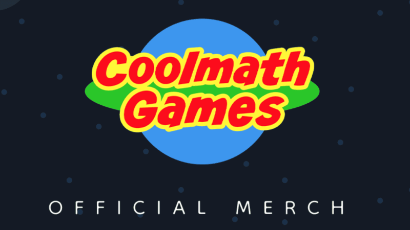 Il nuovo merchandising di Coolmath Games è disponibile!