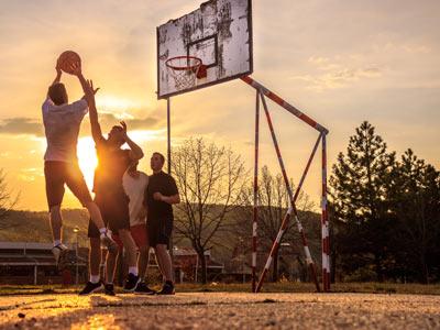 Backyard Basketball Outdoors