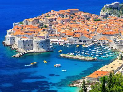 Dubrovnik Croatia Walled City