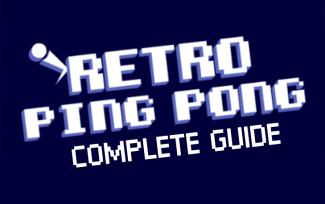 how to play retro ping pong