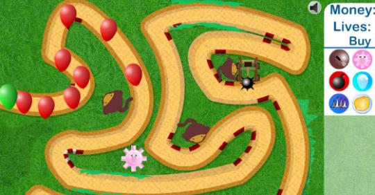 Gestreept Biscuit Slager Bloons Tower Defense 3 - Play it now at Coolmath Games