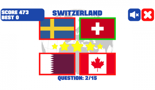 Guess the Flags Color Game Assets 