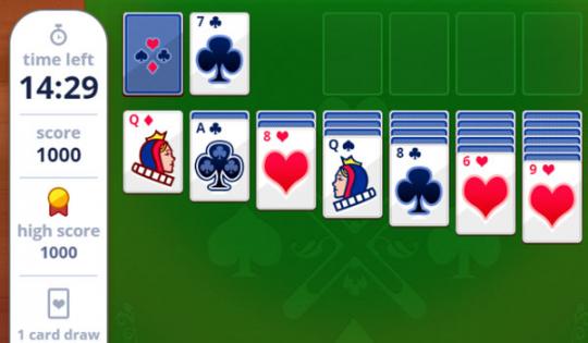 Solitaire - Play Online at Coolmath Games