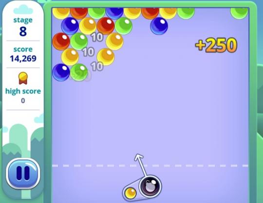 Tingly Bubble Shooter - Play it now at Coolmath Games