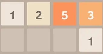 2048: Fibonacci: Try this version of 2048 with Fibonacci numbers!