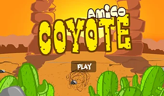 Amigo Coyote: Float up to escape the canyon!