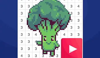 Color by Numbers: Pixel World: Color in your world!