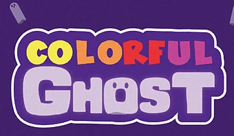 Colorful Ghosts: Solve tricky puzzles with tasty treats!