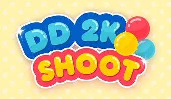 DD 2K Shoot: Pop and match the bubbles!