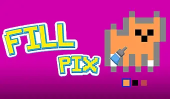 Fill Pix: एक-एक पिक्सेल करके कलाकृति बनाएं।