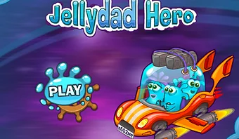 Jellydad Hero: Escape from the space station!
