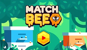 Match Bee: Match flowers, make honey!