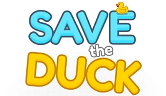 Save the Duck: Wash the duck into the tub!