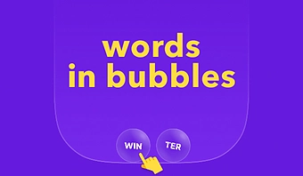 Words in Bubbles: Pop your way to knowledge!