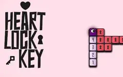 Heart Lock Key