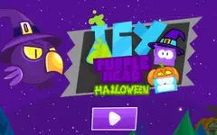 Icy Purple Head Halloween