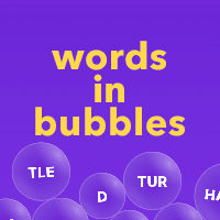 Play Words in Bubbles online